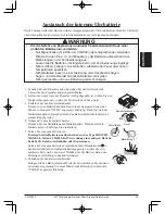 Предварительный просмотр 35 страницы 3M Multimedia Projector X62w Product Safety Manual