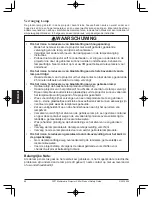 Предварительный просмотр 66 страницы 3M Multimedia Projector X62w Product Safety Manual