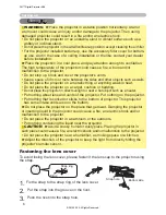 Предварительный просмотр 6 страницы 3M Multimedia Projector X68 Operator'S Manual