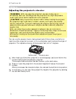 Предварительный просмотр 8 страницы 3M Multimedia Projector X68 Operator'S Manual