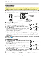 Preview for 16 page of 3M Multimedia Projector X68 Operator'S Manual