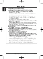 Preview for 4 page of 3M Multimedia Projector X68 Safety Manual