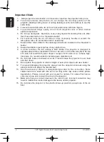 Preview for 6 page of 3M Multimedia Projector X68 Safety Manual