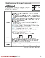 Preview for 29 page of 3M Multimedia Projector X70 Operator'S Manual