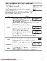 Предварительный просмотр 35 страницы 3M Multimedia Projector X70 Operator'S Manual