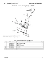 Preview for 23 page of 3M Overhead Projector 1800 Series Illustrated Parts Breakdown