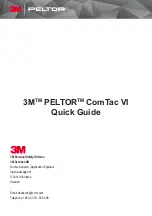 3M PELTOR ComTac VI Quick Manual preview