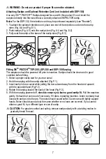 Preview for 7 page of 3M PELTOR Electronic Earplug EEP-100 User Instructions