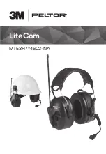 3M Peltor LiteCom M753H7B4602-NA Manual preview
