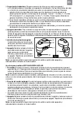 Предварительный просмотр 79 страницы 3M PELTOR TEP-200 EU User Instructions