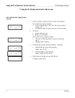 Предварительный просмотр 8 страницы 3M Performance Series Operating Instructions Manual