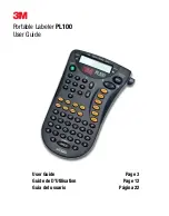 3M PL100 User Manual preview