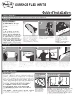 Preview for 4 page of 3M Post-it Flex Write Surface Quick Start Manual