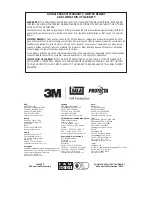 Preview for 60 page of 3M Protecta Carros AM401G User Instruction Manual