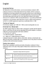 Preview for 2 page of 3M ps4100 Safety Information Manual