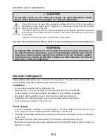 Preview for 3 page of 3M PX5 Series User Manual