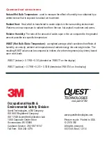 Preview for 4 page of 3M QUESTemp 32 Quick Start Manual