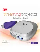 Предварительный просмотр 1 страницы 3M Roku Quick Start Manual