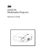 3M S50/X50 Operator'S Manual предпросмотр