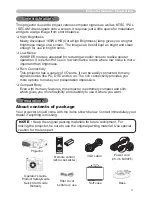 Preview for 3 page of 3M S55 - Digital Projector SVGA LCD Operator'S Manual