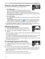 Preview for 20 page of 3M S55 - Digital Projector SVGA LCD Operator'S Manual