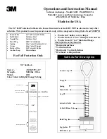 Preview for 1 page of 3M SafeLok Anchorage 4011 Operation And Instruction Manual