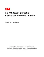 3M SC400 Serial Resistive Reference Manual предпросмотр