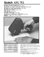 Preview for 1 page of 3M Scotch ATG 752 User Manual