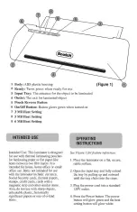 Preview for 3 page of 3M Scotch PRO TL1306 Instruction Manual