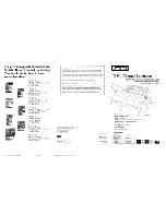 3M Scotch TL901 Instruction Booklet preview