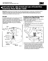 Preview for 1 page of 3M Scotchflex 3335 Assembly Instructions