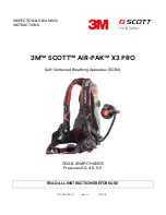 Preview for 1 page of 3M SCOTT AIR-PAK X3 PRO Inspection & Cleaning Instructions