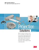 Предварительный просмотр 1 страницы 3M SCP712 - Super Close Projection System XGA DLP Projector Brochure & Specs