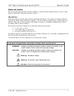 Preview for 4 page of 3M SCP712 - Super Close Projection System XGA DLP Projector Operator'S Manual