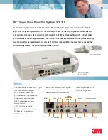 3M SCP740 Specifications preview