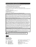 Preview for 8 page of 3M SGLP-RO Quick Installation Manual