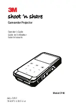 3M Shoot 'n Share CP40 Operator'S Manual preview