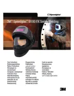 3M Speedglas 9100 FX Series User Instructions предпросмотр