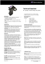 3M Speedglas 9100 MP Operating Instructions preview