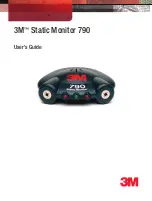 Preview for 1 page of 3M Static Monitor 790 User Manual