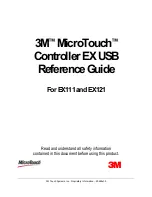 3M Touch Screen Controller EX 111 Reference Manual предпросмотр