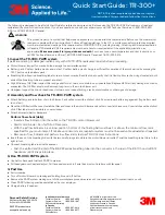 Preview for 2 page of 3M Versaflo TR-300+ Quick Start Manual