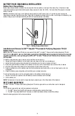 Preview for 11 page of 3M Versaflo TR-800 User Instructions