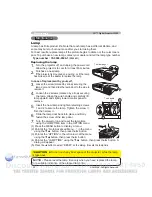 Предварительный просмотр 53 страницы 3M WX20 - Digital Projector WXGA LCD Operator'S Manual