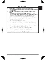 Предварительный просмотр 7 страницы 3M WX20 - Digital Projector WXGA LCD Product Safety Manual