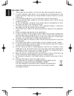 Preview for 8 page of 3M WX20 - Digital Projector WXGA LCD Product Safety Manual