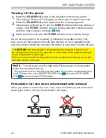 Preview for 20 page of 3M X21i Operator'S Manual