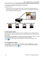 Preview for 44 page of 3M X31 Network Manual