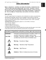 Preview for 7 page of 3M X31 Product Warranty And Safety Manual