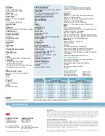 Preview for 2 page of 3M X36 Specifications